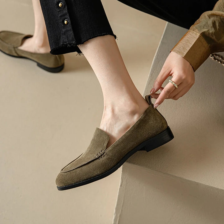 Round Toe Loafers