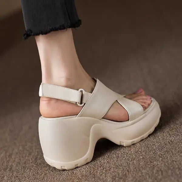 Open Toe Cross Sandals