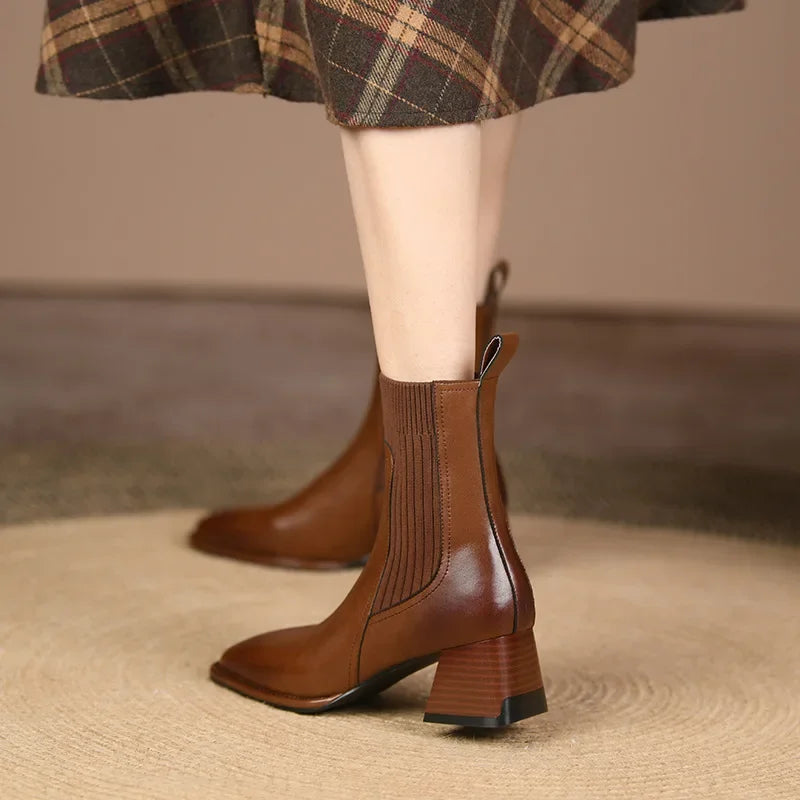 Vintage French Style Boots
