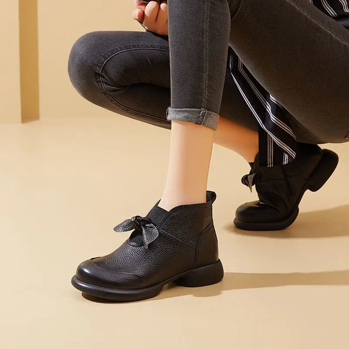 Zip Up Ankle Boots
