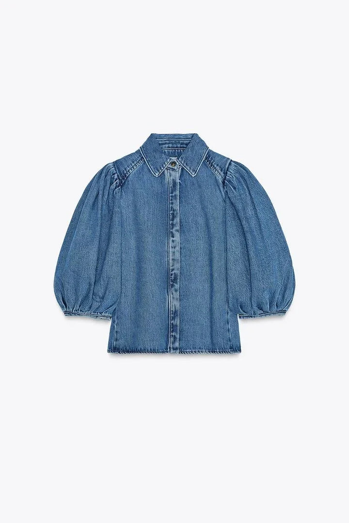 Denim Blouse