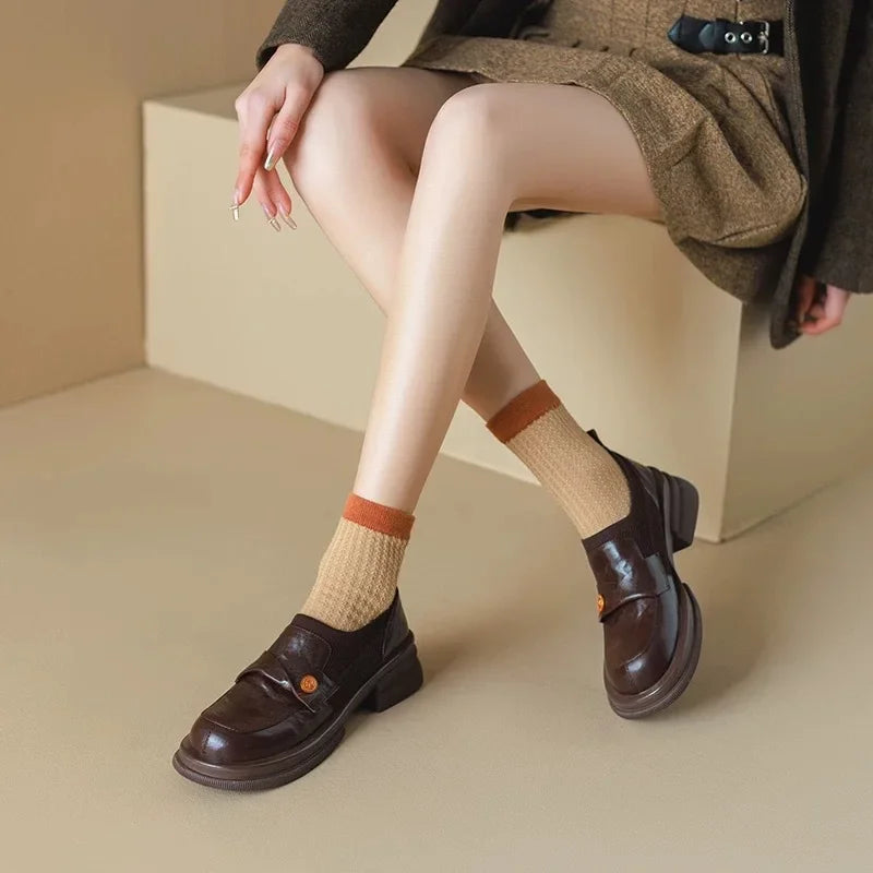 Women's Slip-On Thick Bottom Loafers