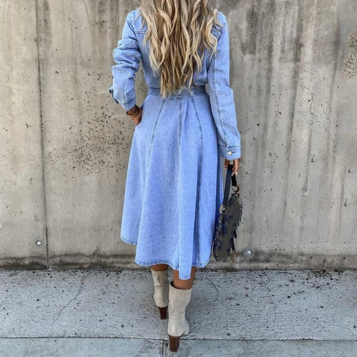 Loose Denim Dress