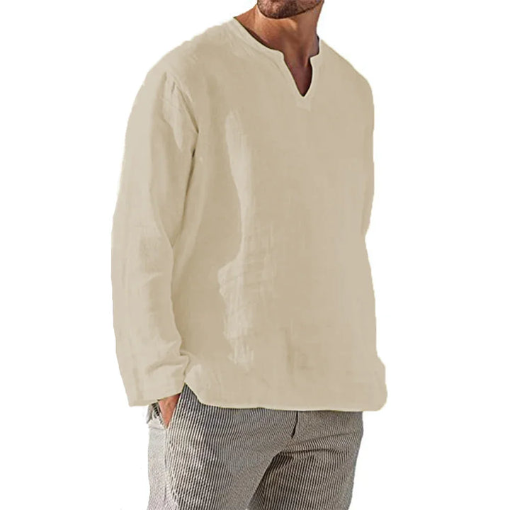 Linen Long Sleeve Shirt