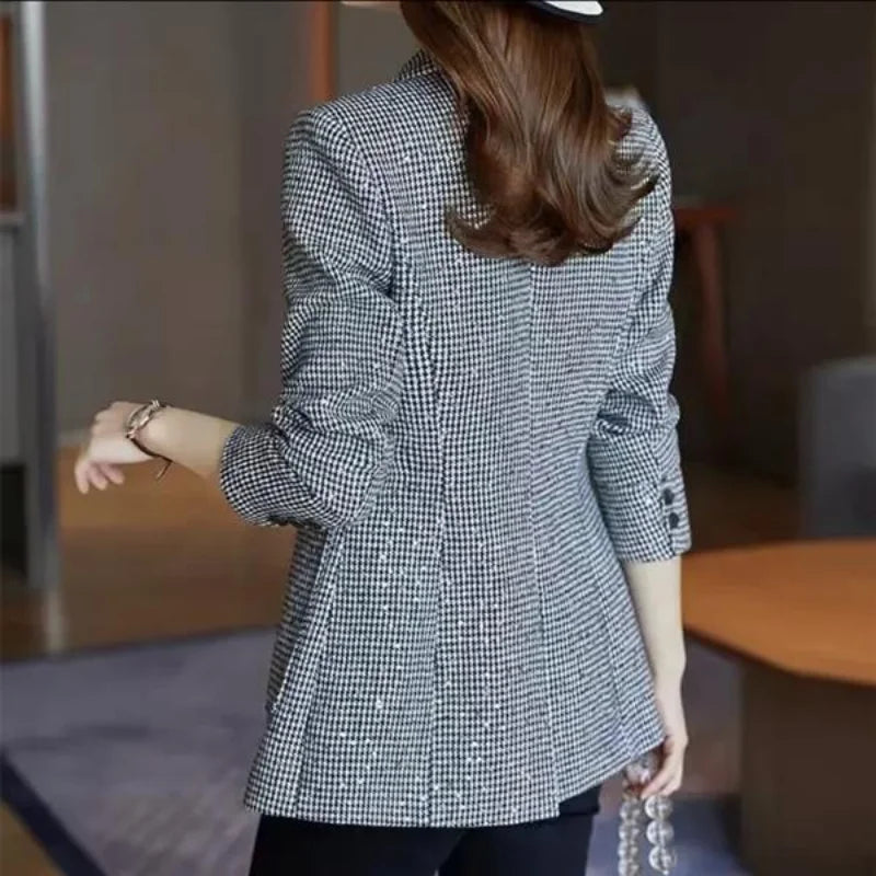 Retro Sequin Blazer Jacket
