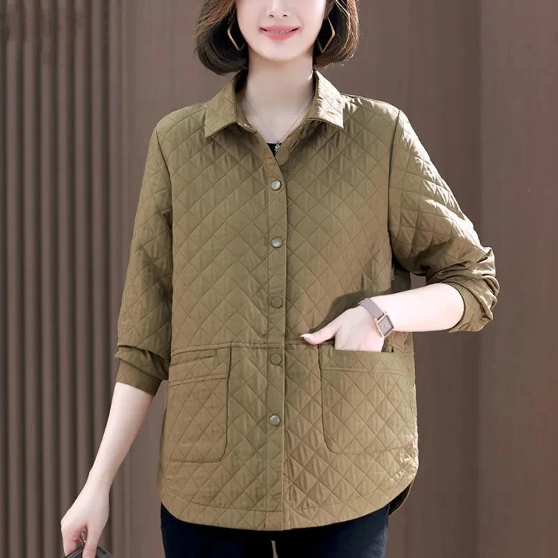 Diamond Plaid Summer Jacket