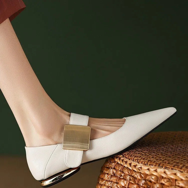 Velvet Tip Elegant Shoes