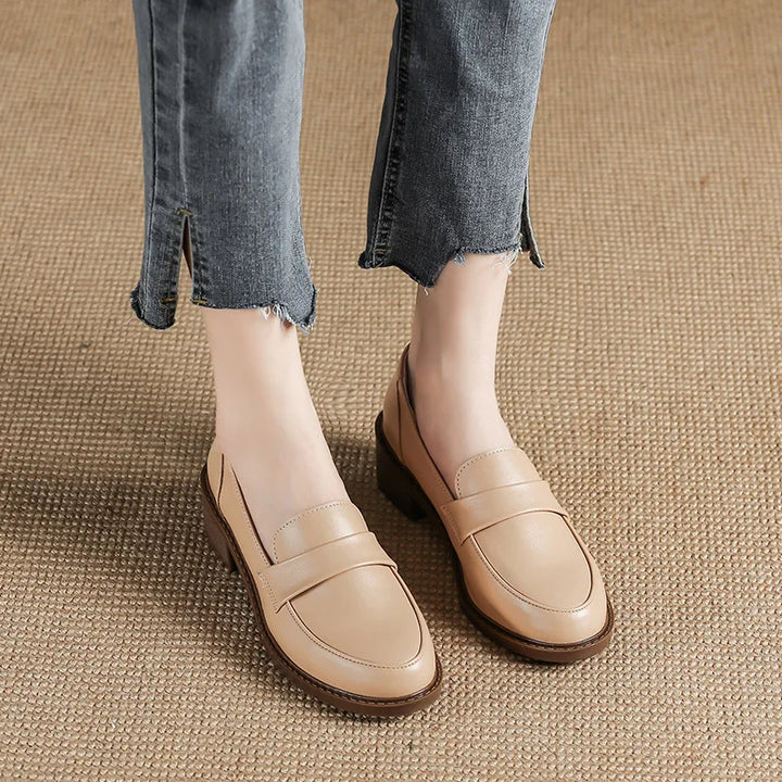 Low Heels Classic Loafers