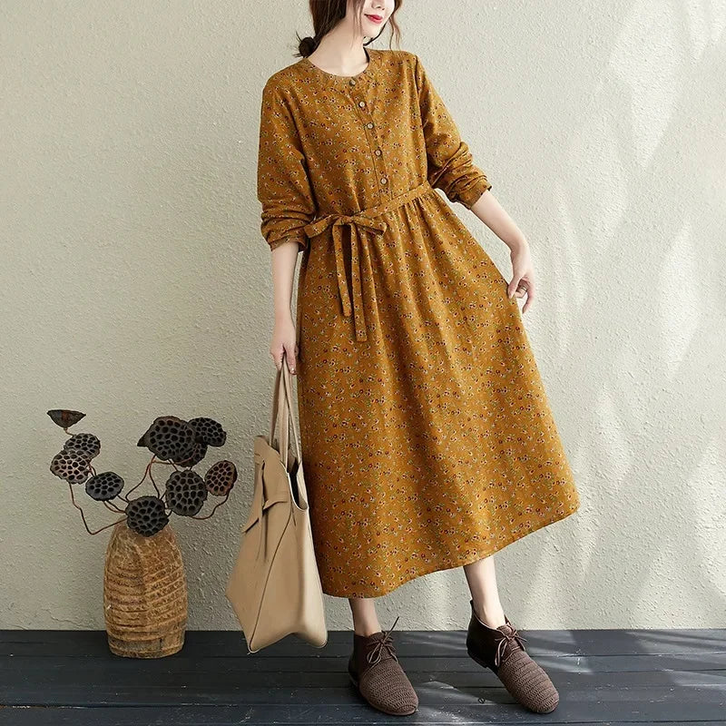 Loose Wrap Dress