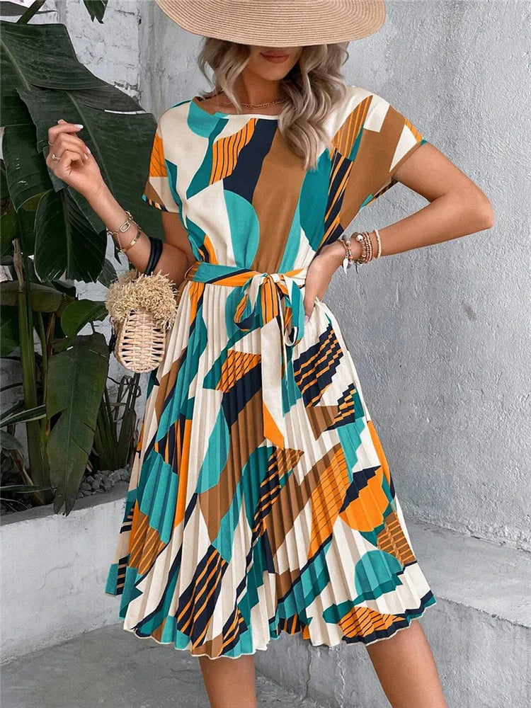 Light Dress with belt