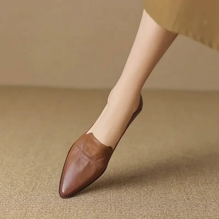 Pointed Toe Retro Shoes