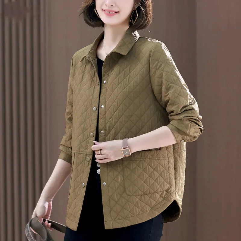 Diamond Plaid Summer Jacket