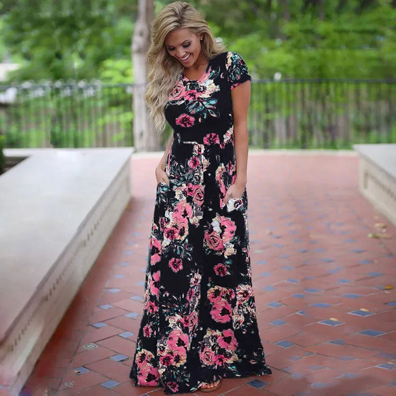 Boho Floral Dress