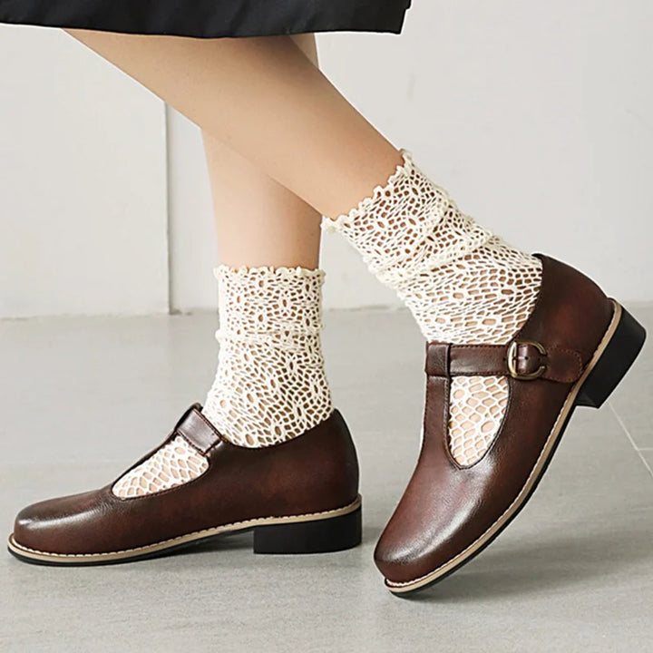 Retro T-Bar Shoes