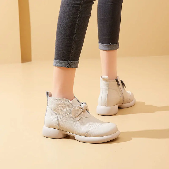 Zip Up Ankle Boots