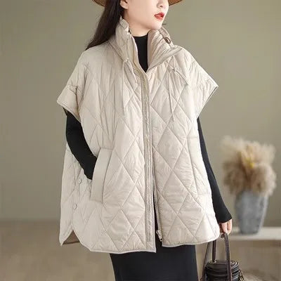 Loose Quilted Waistcoat