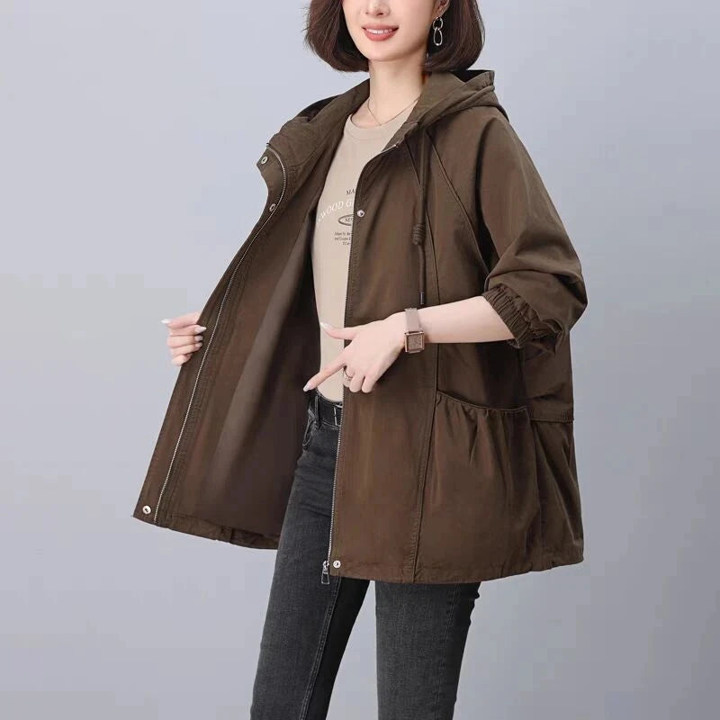 Summer Hooded Windbreaker