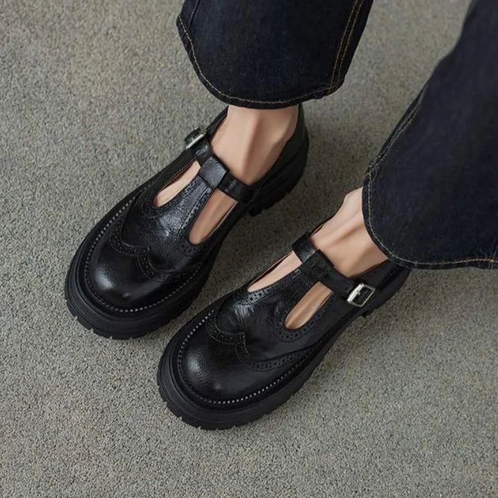 Retro Women's Brogue Shoes