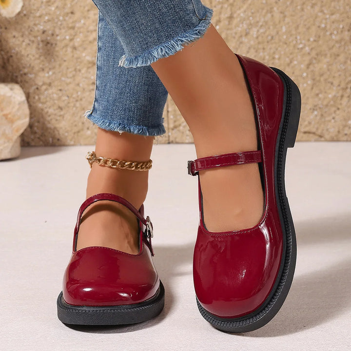 Round Toe Mary Janes