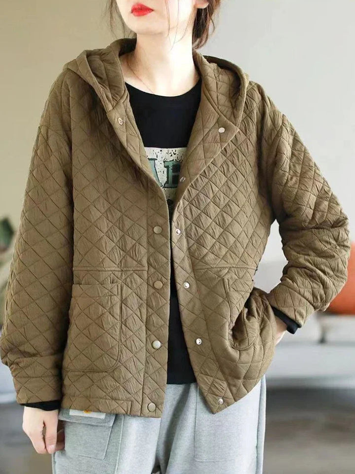 Quilted Hooded Jacket