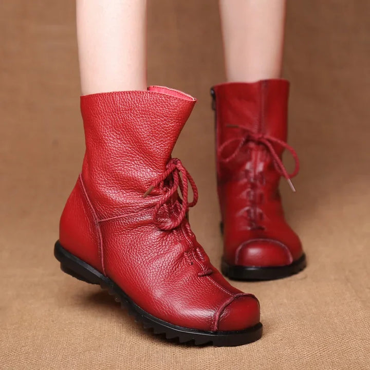 Ankle Lace Up Boots