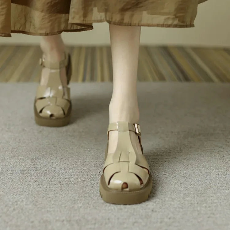 Platform Walking Sandals