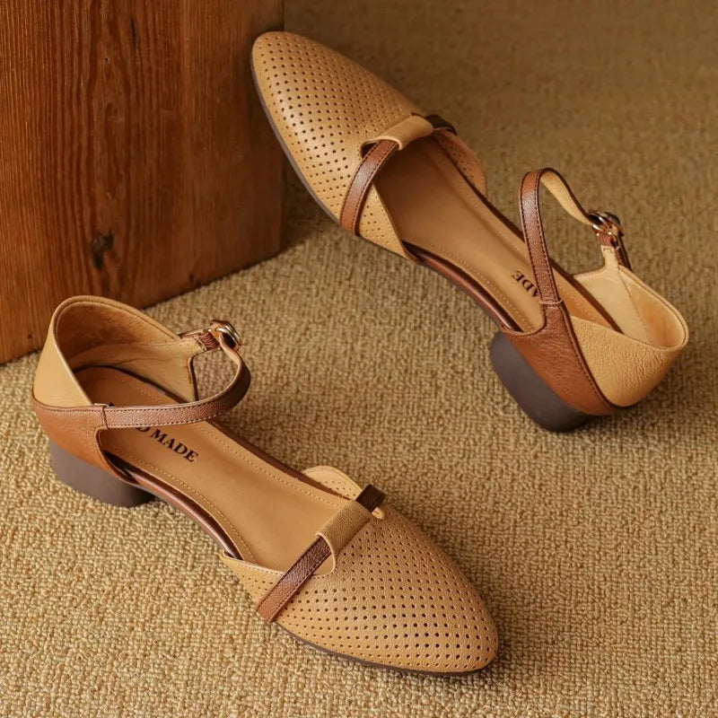 Ankle Strap Flats Sandals