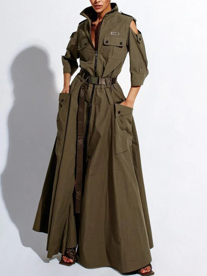Maxi Dress with belt