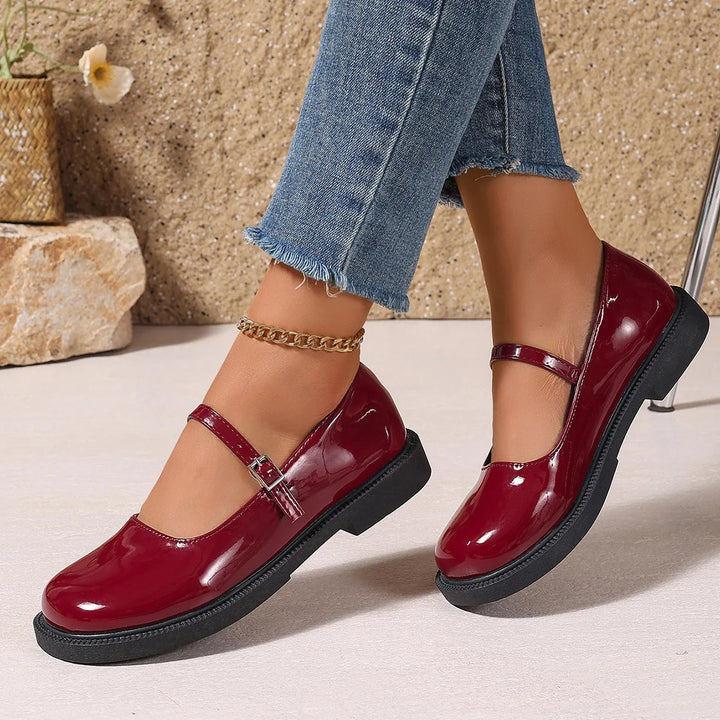 Round Toe Mary Janes