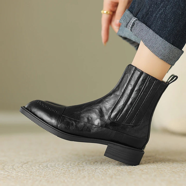 Block Ankle Shoes