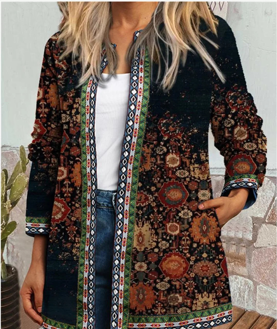 Floral Light Jacket