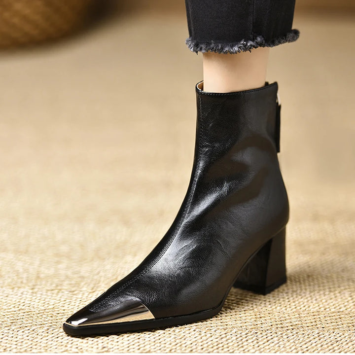 Designer Pointed Toe Women Modern Ankle Boots