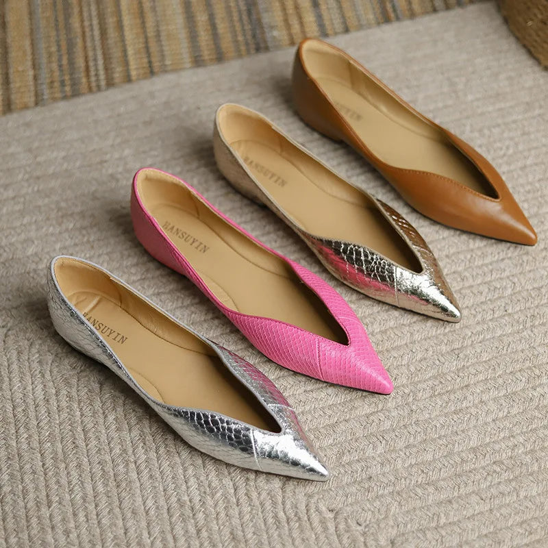 French Pointed Toe Shoes