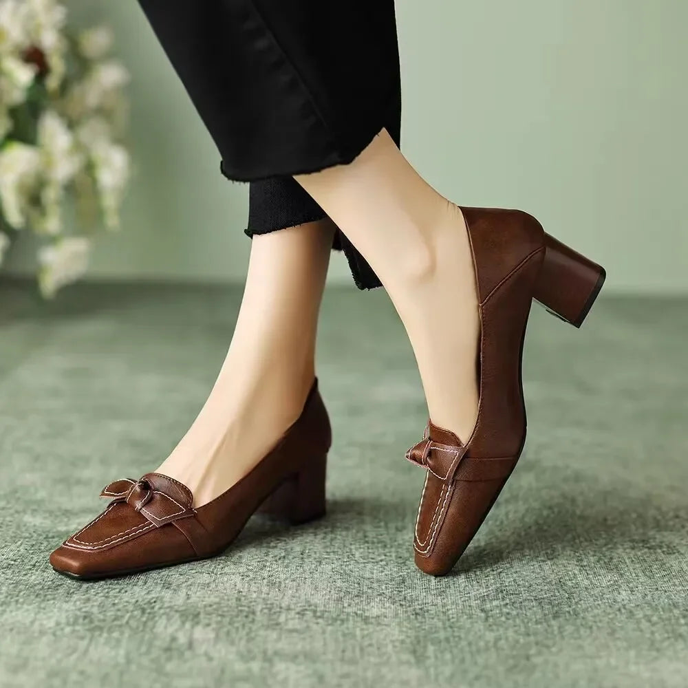 French Vintage High Heel Shoes