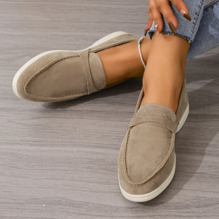 Classic British Pointed Loafers