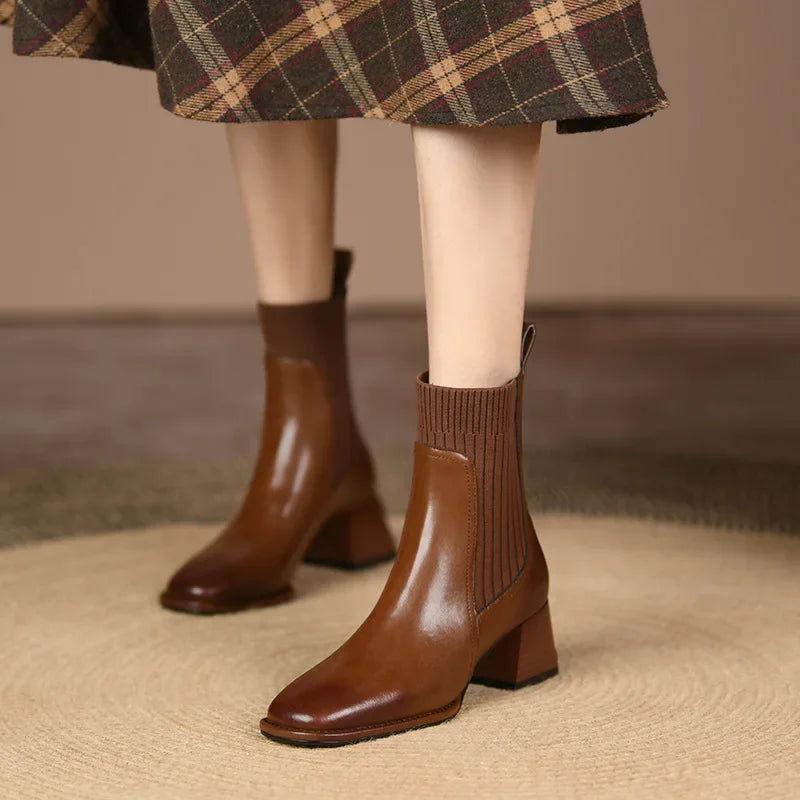 Vintage French Style Boots