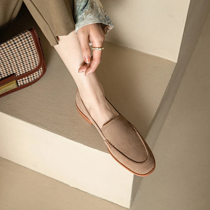 Round Toe Loafers