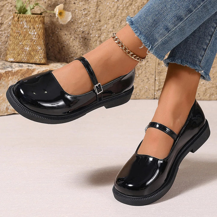 Round Toe Mary Janes