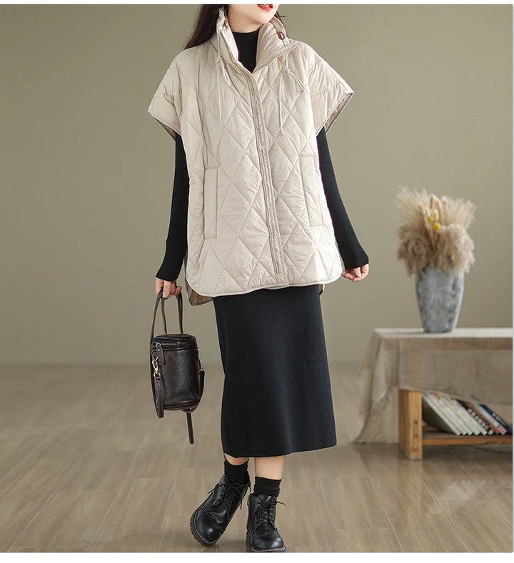 Loose Quilted Waistcoat