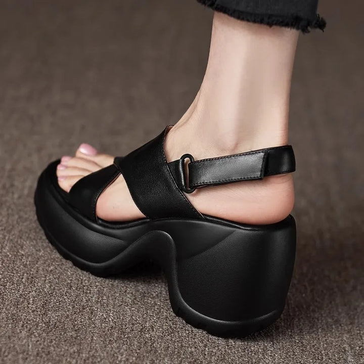 Open Toe Cross Sandals