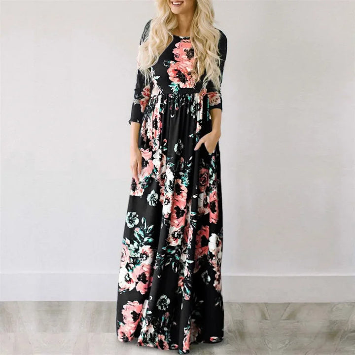 Boho Floral Dress