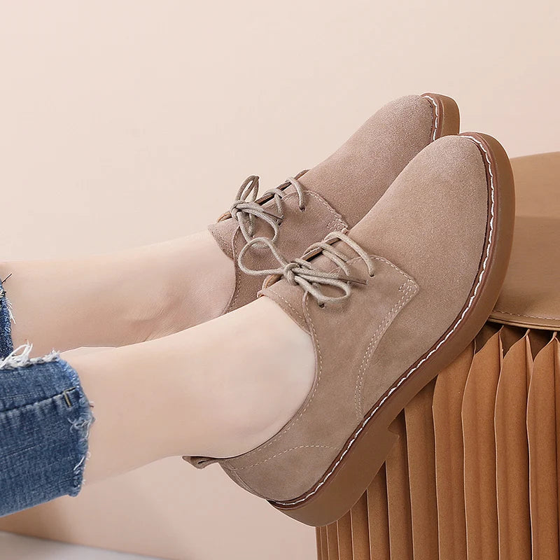 Retro Lace Up Shoes