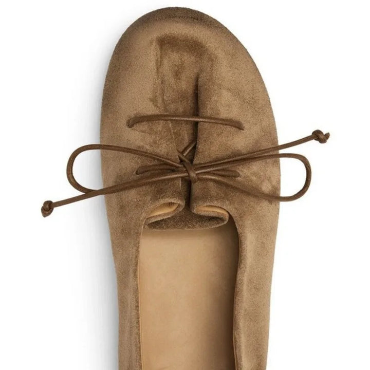 Lace-up Bow Loafers
