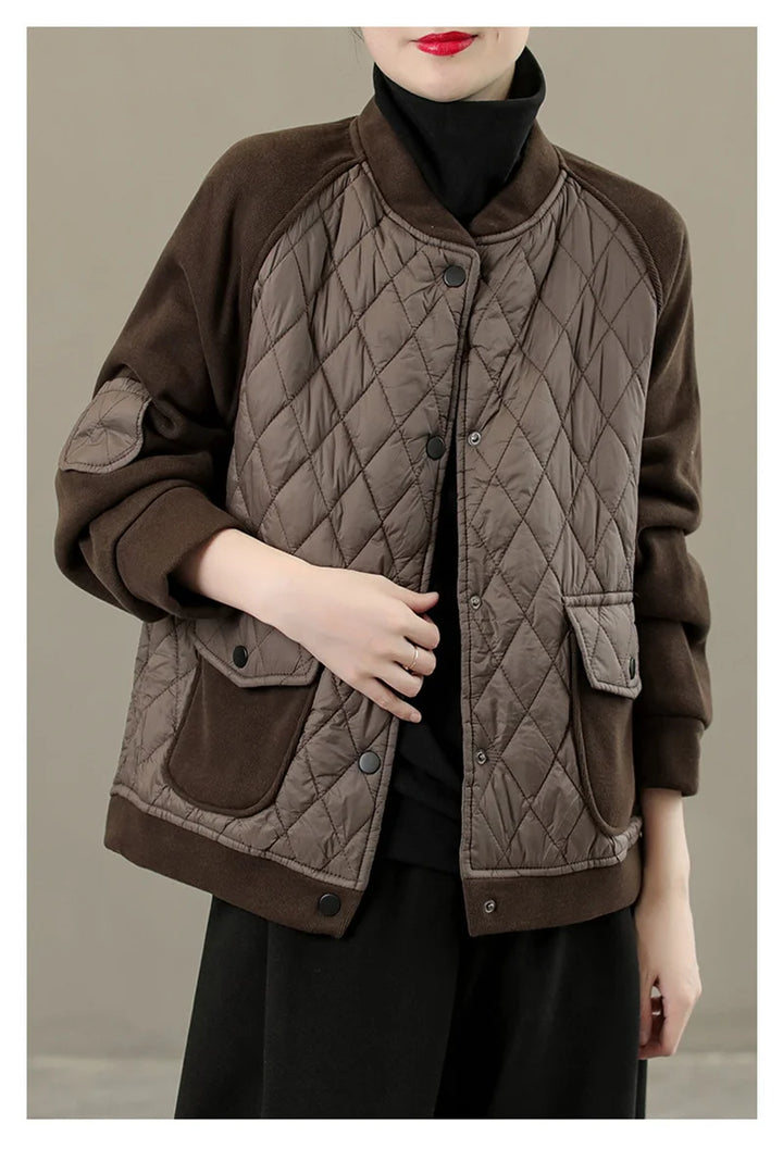 Loose Quilted Jacket