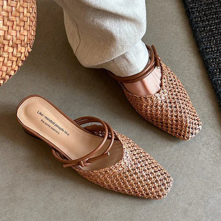 Square Toe Heeled Sandals