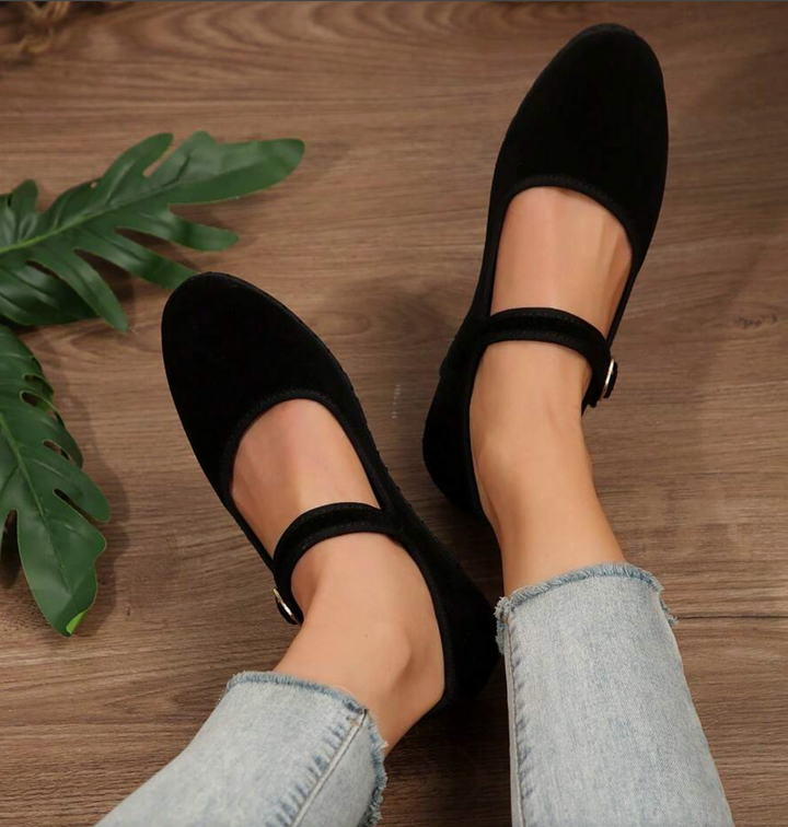 Velvet Elegant Ballet Flats