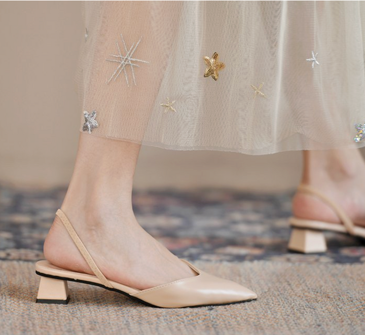 Pointed Toe Slingbacks