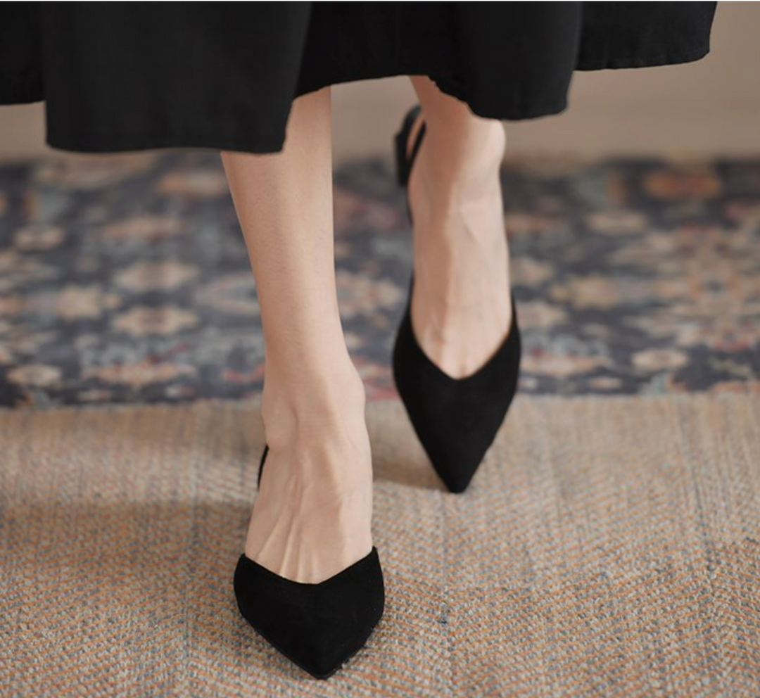 Pointed Toe Slingbacks