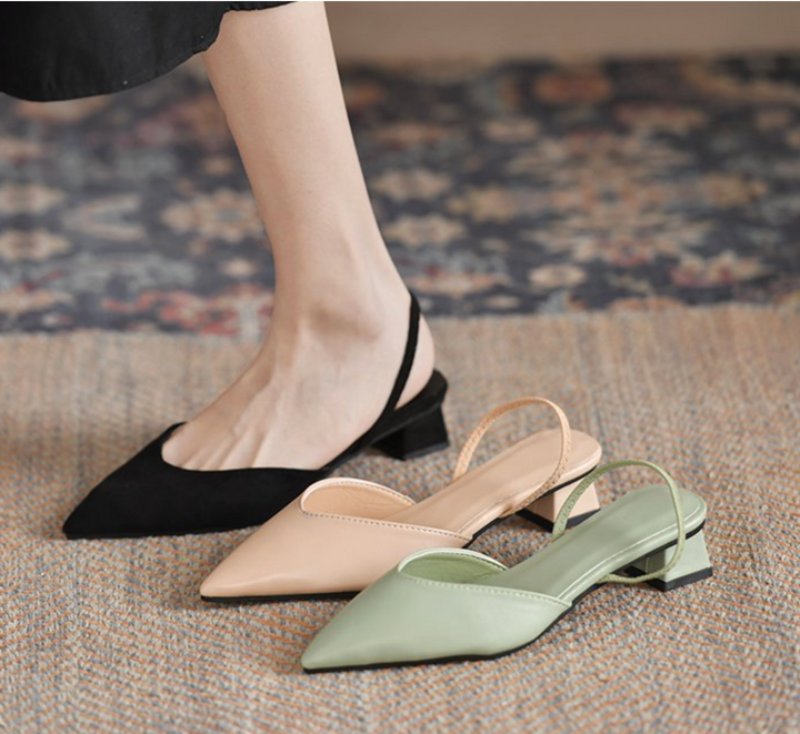 Pointed Toe Slingbacks