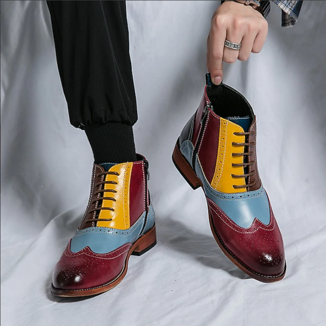 Women's Colorblock Stylish Boots